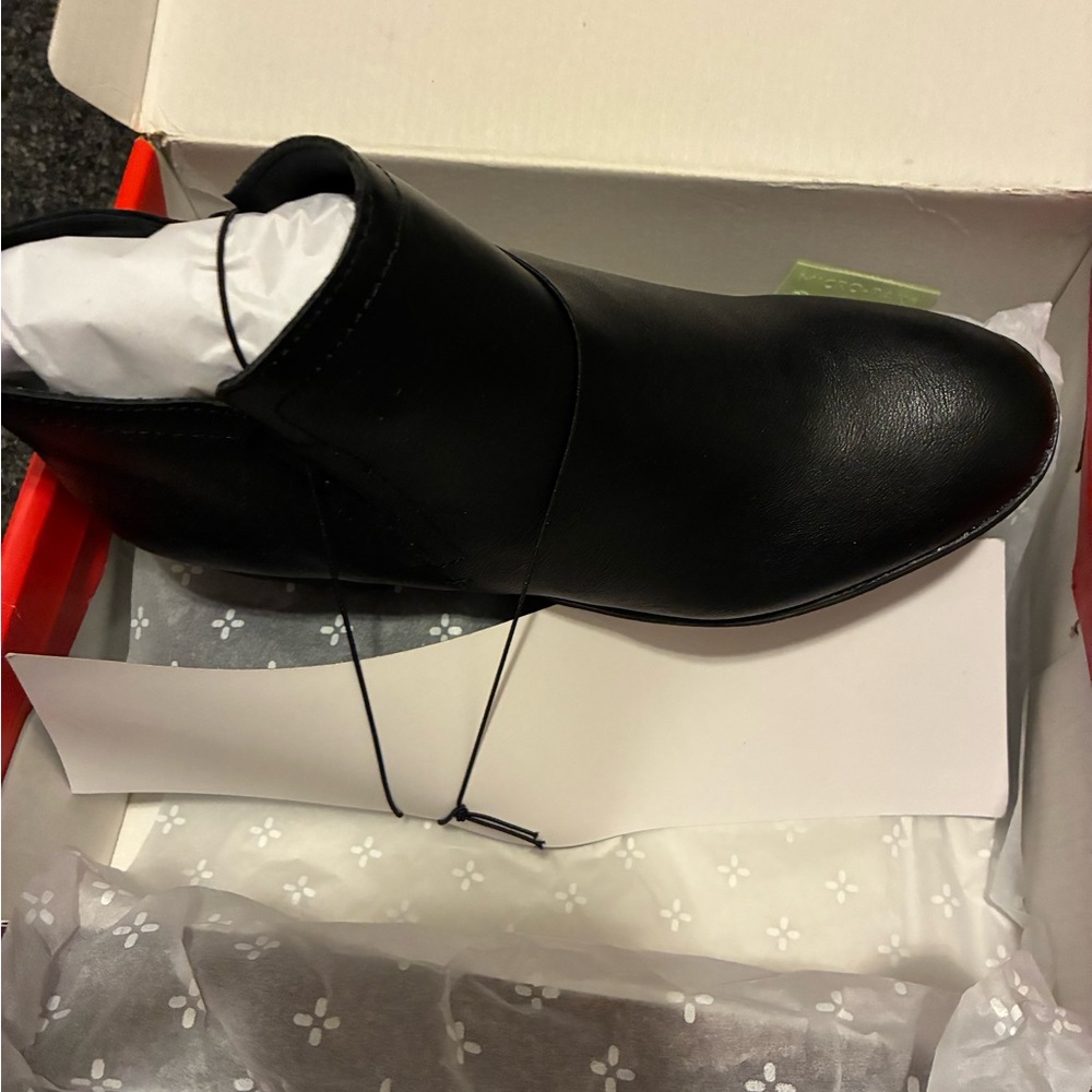 Sun + Stone Cadet Black Ankle Boots